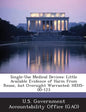 Single-Use Medical Devices: Little Available Evidence of Harm from Reuse, But Oversight Warranted: Hehs-00-123 - Paperback
