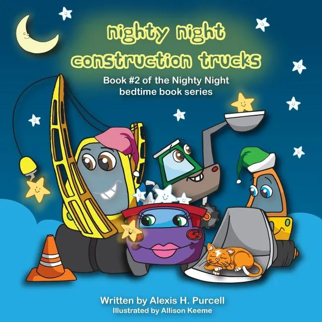 Nighty Night Construction Trucks - Paperback