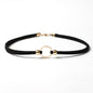 Clavicle Chain Black Wide Edge Covers Neck