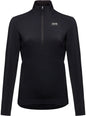 Gorewear Trail KPR Hybrid 1/2-Zip Jersey - Black Women's Small