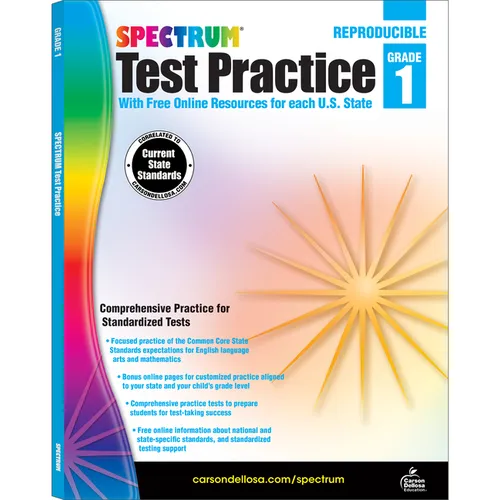 Spectrum Test Practice, Grade 1: Volume 61 - Paperback