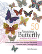 50 Amazing Butterfly Mandala Designs For Stress Relief and Relaxation - Butterfly Mandalas From Around the World: Creative Adult Coloring Book - Paperback