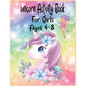 Unicorn Activity Book For Girls Ages 4-8 - Paperback