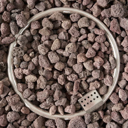 Modern SQUARE Iron Fire Pit 50,000 BTU Stone Gray Finish 39-Inch