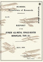 REPORT ON THE JUNKER ALL-METAL SINGLE-SEATER MONOPLANE TYPE D.1., July 1919Reports on German Aircraft 15 - Paperback