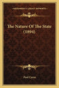 The Nature of the State (1894) - Paperback