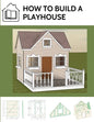 How to build a playhouse: Wooden outdoor playhouse for kids in metric system - Paperback