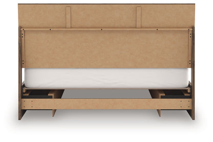 Chirason - Panel Bed With Storage