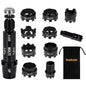 ROYMADE Golf Shaft All Fit Adapter Sleeve with 10pcs Rings Compatible with Titleist/Taylormade/Callaway/Ping/Cobra/Mizuno/PXG/Nike/Srixon Right Hand Golf Heads Change Different Golf Heads by Yourself