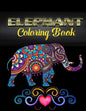 Elephant coloring book: An Adult Coloring Book with Fun, Easy, and Relaxing Elephants - Paperback