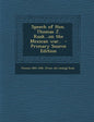 Speech of Hon. Thomas J. Rusk...on the Mexican War.. - Paperback