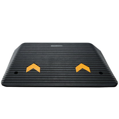 Threshold Ramp Rubber 4 In Non-Slip Beveled Edges Doorway 35.5x24.4 In