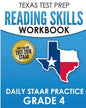 TEXAS TEST PREP Reading Skills Workbook Daily STAAR Practice Grade 4: Preparation for the STAAR Reading Assessment - Paperback