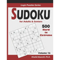 Sudoku For Adults & Seniors: 500 Hard to Extreme: : Keep Your Brain Young - Paperback