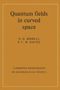 Quantum Fields in Curved Space - Paperback