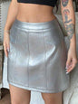 Mini Skirt with Zipper