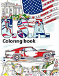 USA Coloring Book: Adult Colouring Fun, Stress Relief Relaxation and Escape - Paperback