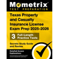 Texas Property and Casualty Insurance License Exam Prep 2025-2026 - 3 Full-Length Practice Tests, Secrets Study Guide and Review: [Detailed Answer Exp - Paperback