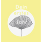 Dein erstes Jahr: Babyalbum beige gelb, zum Eintragen der schönsten Momente und Erinnerungen für unser erstes gemeinsames Jahr - Hardcover