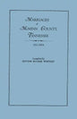 Marriages of McMinn County, Tennessee, 1821-1864 - Paperback