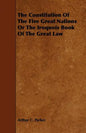 The Constitution Of The Five Great Nations Or The Iroquois Book Of The Great Law - Paperback
