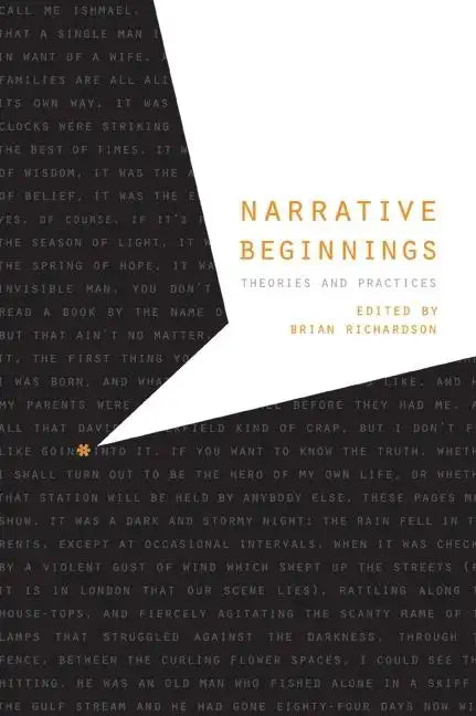 Narrative Beginnings: Theories and Practices - Paperback