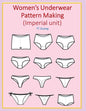Women's Underwear Pattern Making (Imperial unit) - Paperback