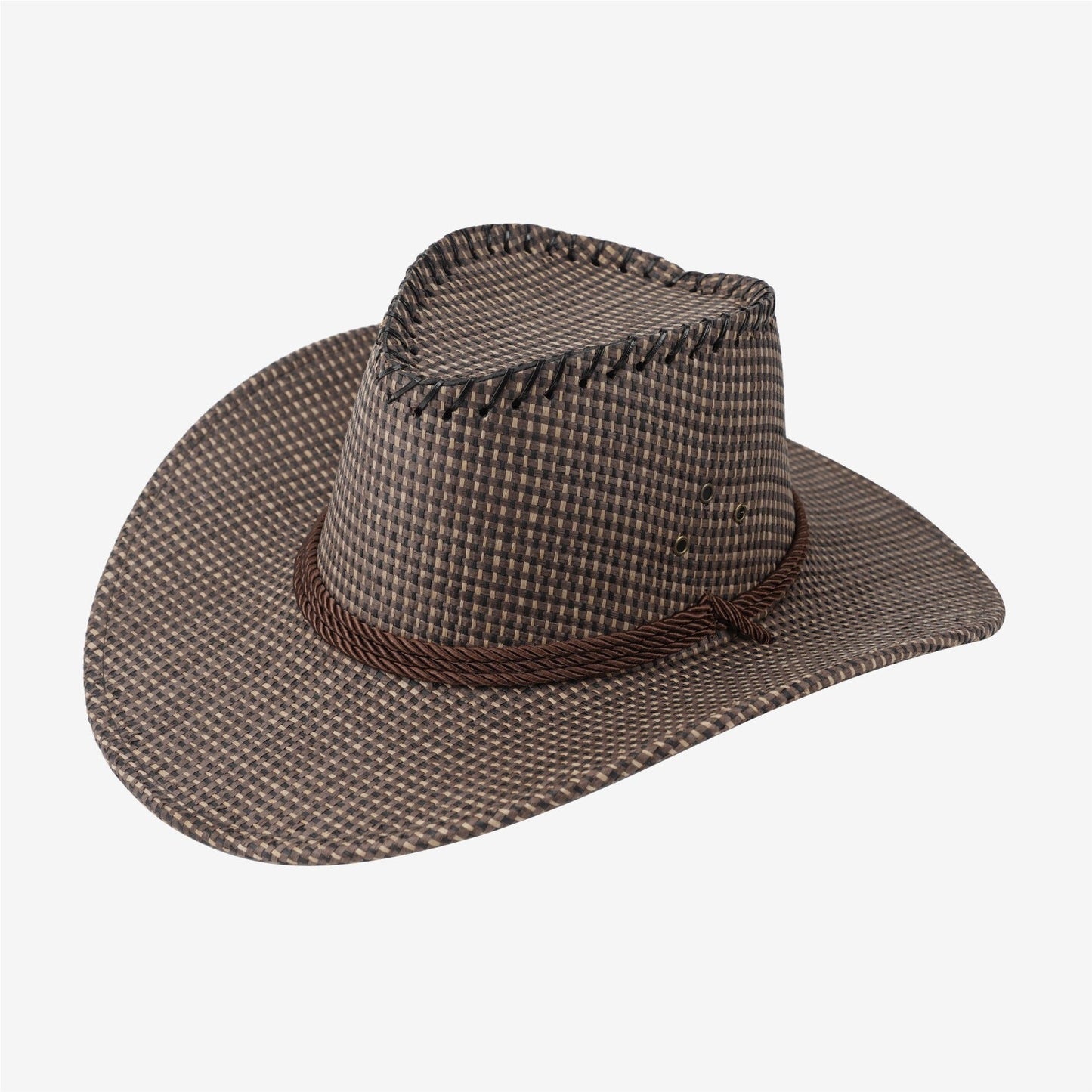 Men's And Women's Cowboy Hats, Sun Protection Hats For Grasslands, Western Cowboy Hats For Couples, Wide-Brimmed Xinjiang Felt Hats With Velvet Surface