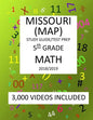 5th Grade MISSOURI MAP, 2019 MATH, Test Prep: 5th Grade MISSOURI ASSESSMENT PROGRAM TEST 2019 MATH Test Prep/Study Guide - Paperback