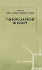The Popular Front in Europe - Hardcover