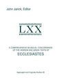 A Comprehensive Bilingual Concordance of the Hebrew and Greek Texts of Ecclesiastes - Paperback