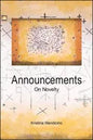 Announcements: On Novelty - Paperback
