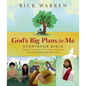 God's Big Plans for Me Storybook Bible: Based on the New York Times Bestseller the Purpose Driven Life - Hardcover
