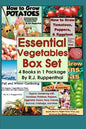 Essential Vegetables Box Set (4 Books in 1 Package): Organic Gardening with Tomatoes, Potatoes, Peppers, Eggplants, Broccoli, Cabbage, and More - Paperback