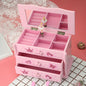 Children's Wooden Jewelry Storage Box Holiday Gift
