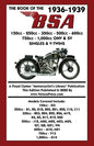 BOOK OF THE 1936-1939 BSA 150cc - 250cc - 350cc - 500cc - 600cc - 750cc & 1,000cc OHV & SV SINGLES & V-TWINS - Paperback