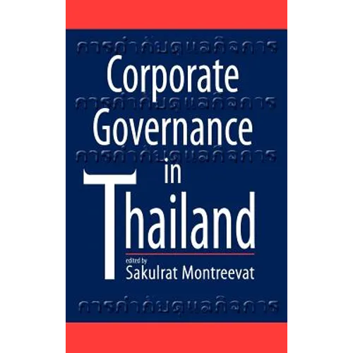 Corporate Governance in Thailand - Hardcover