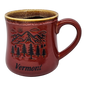 Vermont Green Mountains Mug - Brick