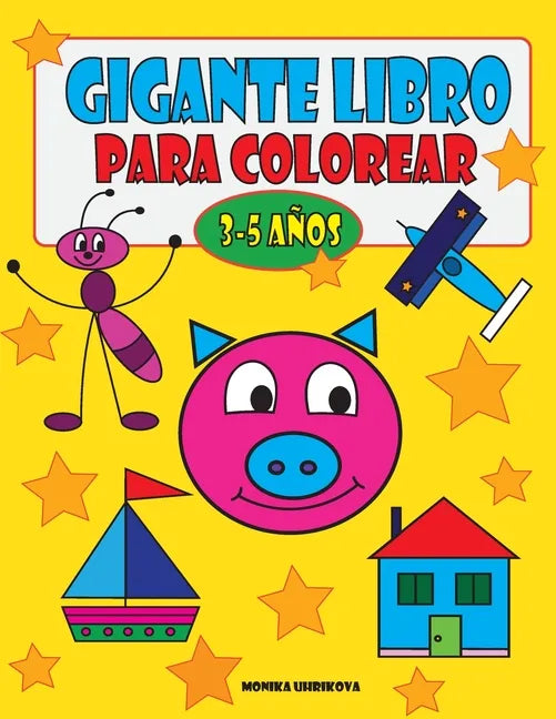 Gigante Libro Para Colorear 3-5 años - Paperback