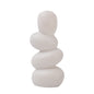 Elegant Egg Shaped Matte Ceramic Decorative Table Art Vase