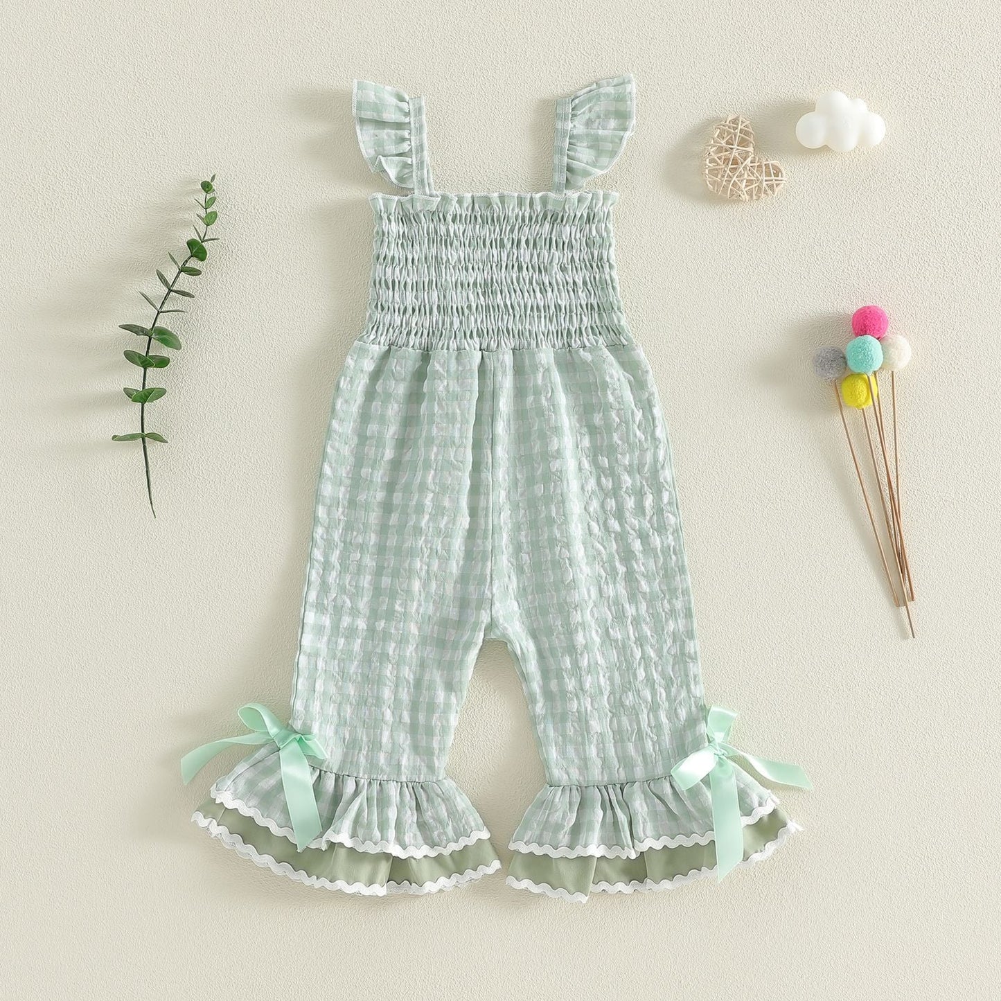 Sleeveless Strap Jumpsuit With Flared Pants