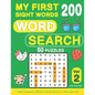 My First 200 Sight Words Word Search: 50 Puzzles with High-Frequency Words Activity Book For Kids Ages 6-8 (Vol.2) - Paperback