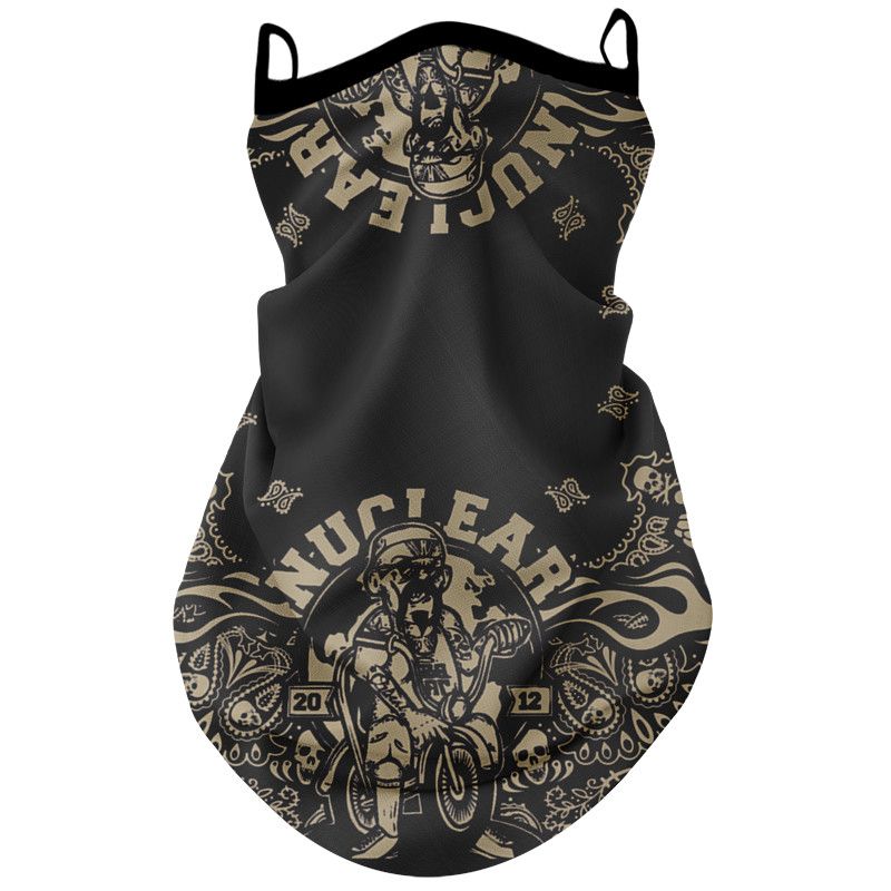 Motorcycle Riding Sun-protection Face Mask Ear-loop Headscarf