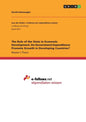 The Role of the State in Economic Development. Do Government Expenditures Promote Growth in Developing Countries? - Paperback