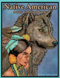 Native American Adult Coloring Book: Coloring Book for Adults Inspired By Native American Indian Cultures and Styles: Wolves, Dream Catchers, Totem Po - Paperback