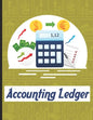 accounting ledgers: for bookkeeping Accounting General Ledge, sustained and long lasting tracking and record keeping Size:8.5"x11" in 100 - Paperback
