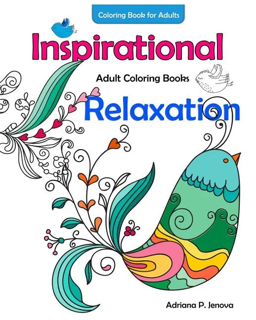 adults coloring books inspirational coloring books for adults relaxation - Paperback