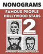 Nonograms Book, Famous People & Hollywood Stars: Fun Japanese Crossword Puzzles, Aka Nonograms Puzzle Books, Picross, Griddlers Logic Puzzles Black an - Paperback