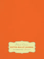 Large 8.5 x 11 Dotted Bullet Journal (Orange #19) Hardcover - 245 Numbered Pages - Hardcover