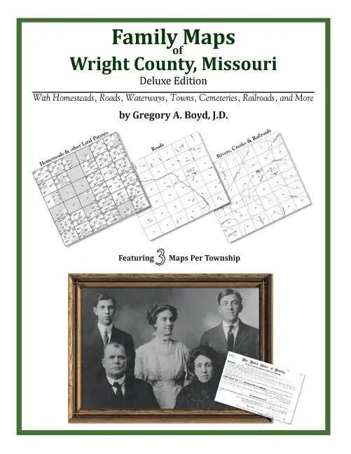 Family Maps of Wright County, Missouri - Paperback